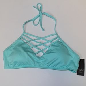 *NWT* Mossimo Teal Halter Top